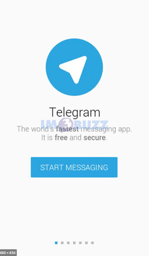 1 buka aplikasi telegram