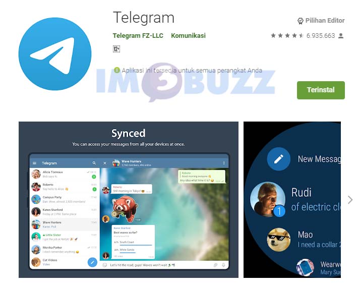 aplikasi telegram playstore
