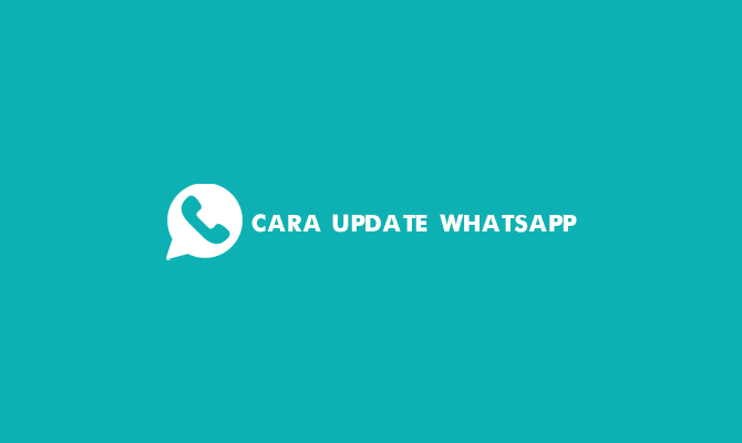 cara update whatsapp