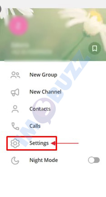 klik settings telegram dekstop