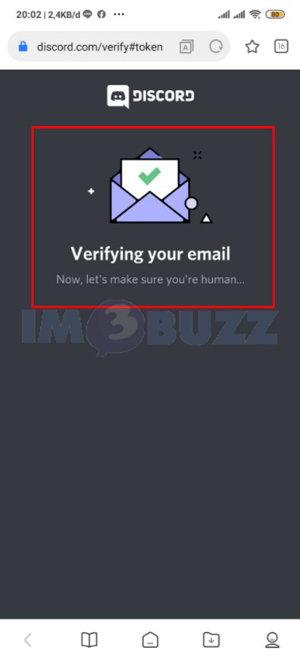 proses verifying email discord