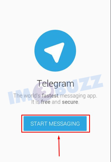 strart messaging telegram
