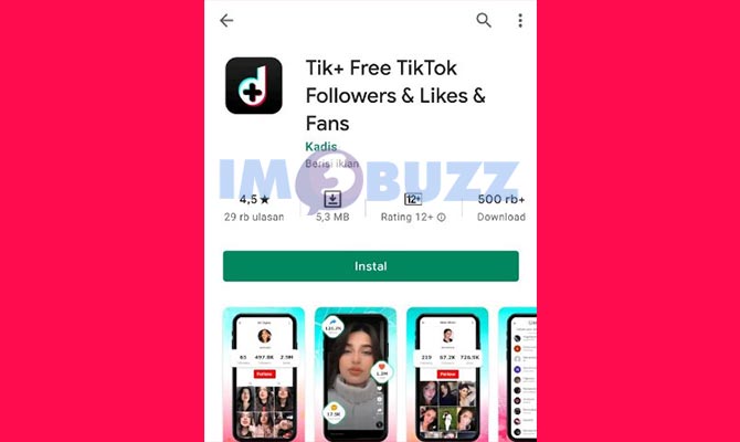 20 Link Penambah Followers Tiktok Gratis Di Android 2021 Im3buzz Com