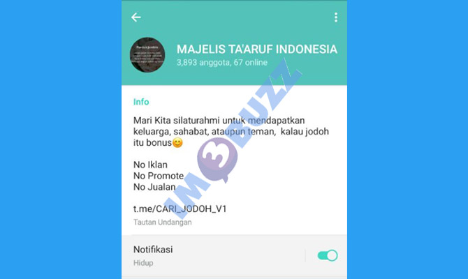 4. grup telegram  majelis taaruf indonesia