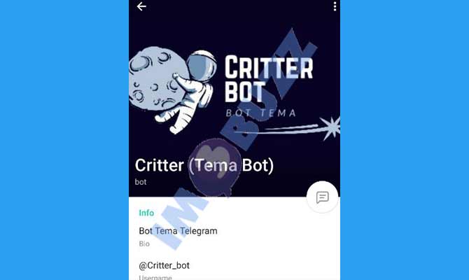 1. Critter Tema Bot - Bpt Tema Telegram