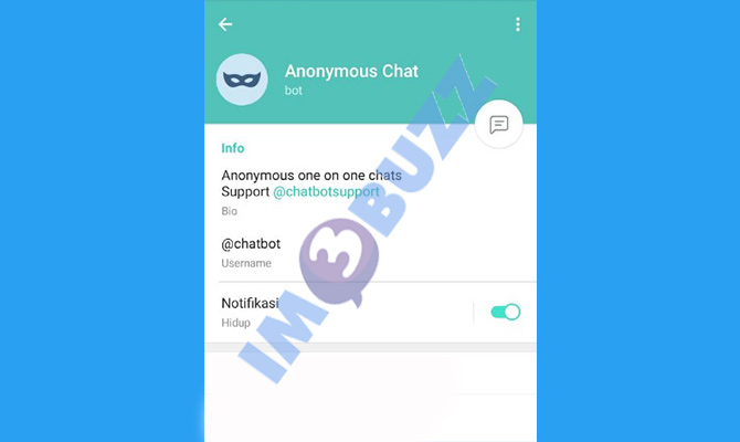 1. link  anonymous chat @chatbot