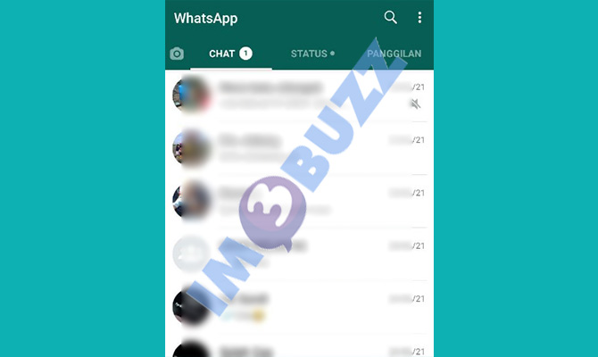 1. buka whatsapp untuk Membuat Link Grup Whatsapp Di Bio IG Dan TikTok