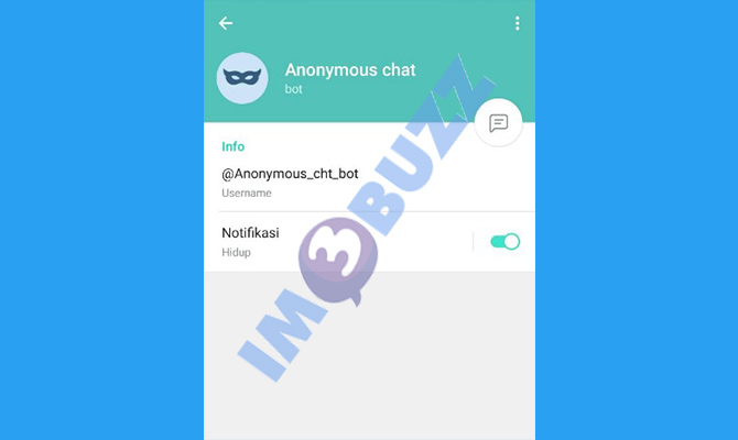 2. link anonymous chat @anonymous cht bot