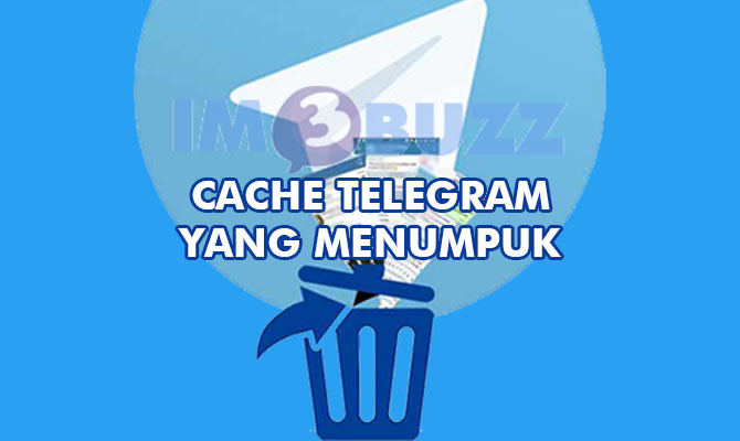 3. cache telegram menumpuk