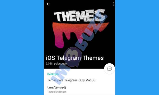 4. Tema Telegram iOS