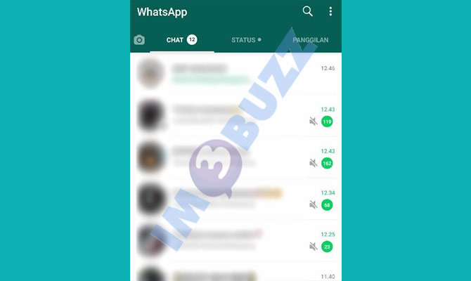 1. Buka Whatsapp Untuk Menonaktifkan Verifikasi Dua Langkah
