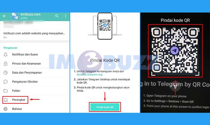 2. Cara Gabung Grup Telegram Dengan Barcode