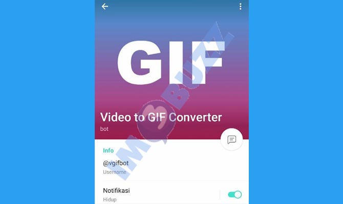 1. Video To GIF Converter @vgifbot