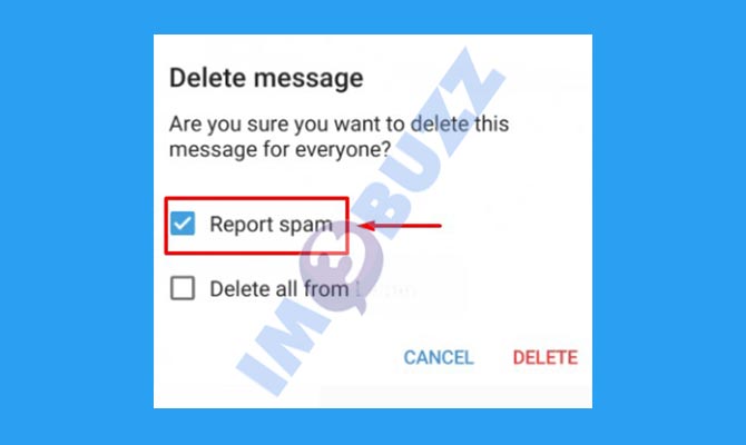 5. Centang Report Spam Akun Telegram