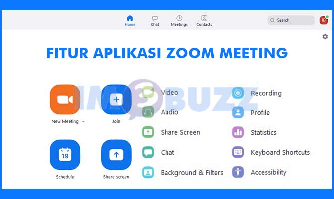 Fitur Aplikasi Zoom Meeting