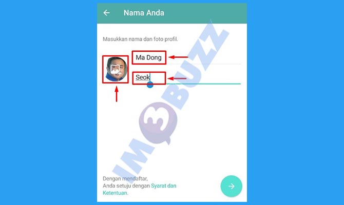 Buat Nama dan Foto Profil RP Telegram