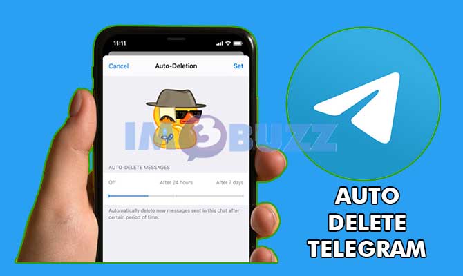 Cara Auto Delete Foto dan Video di Telegram