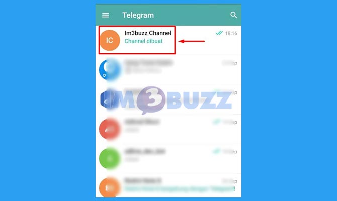 Cari dan Buka Channel Telegram Untuk Membuat Tombol Komentar