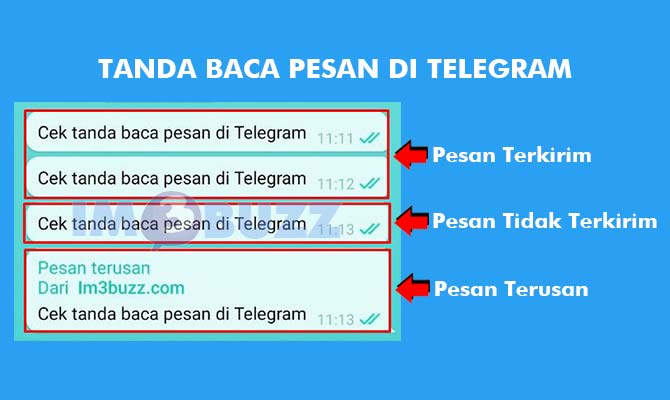 Tanda Baca Pesan di Telegram