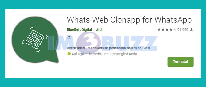 Whats Web CloneApp - Aplikasi Sadap WA