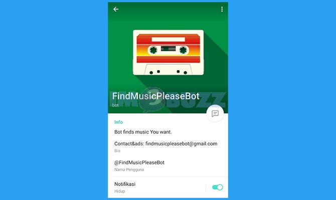 Bot Musik FindMusicPleaseBot