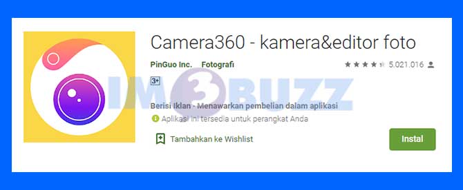 Camera360 Kamera Selfie