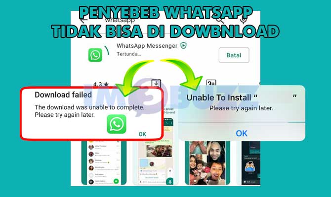 Kenapa Tidak Bisa Download Whatsapp