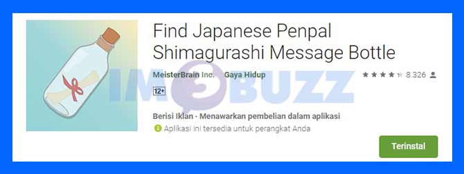 Shimagurashi  Aplikasi Percakapan di Jepang