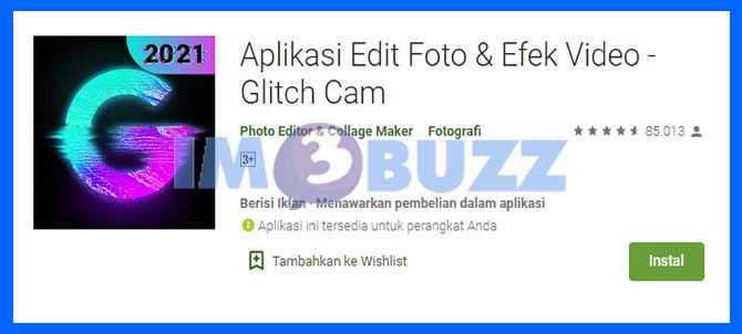 Glitch Cam - Edit Foto