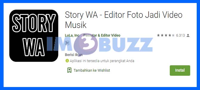 Story WA Edit Foto Dengan Lirik Musik