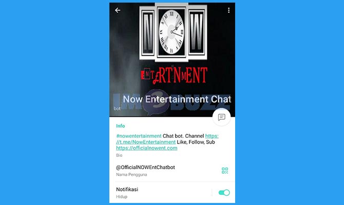 Now Entertainment Chat Bot