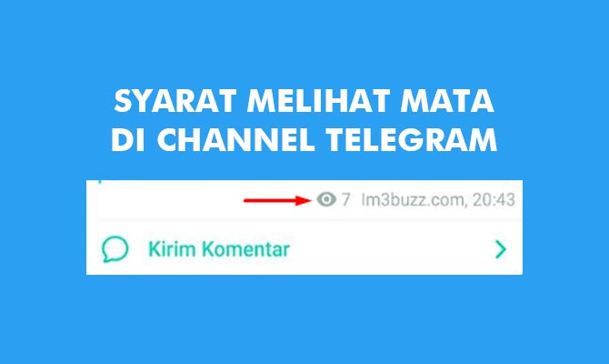 Syarat Melihat Mata di Channel Telegram