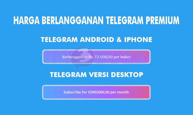 Harga Berlangganan Telegram Premium