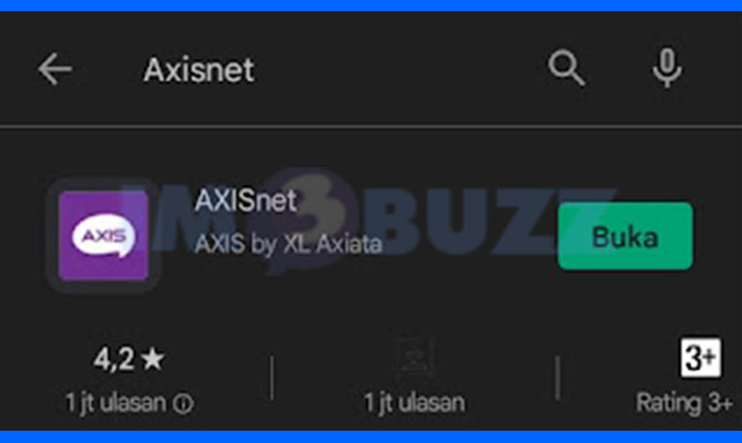1. Download Aplikasi AXISnet