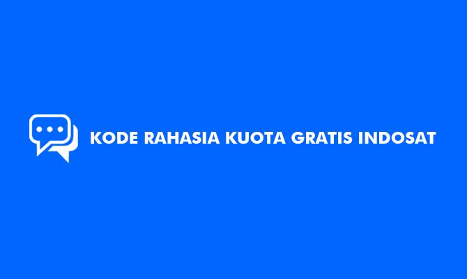 Kode Rahasia Kuota Gratis Indosat