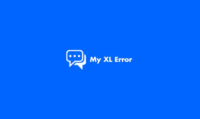 My XL Error
