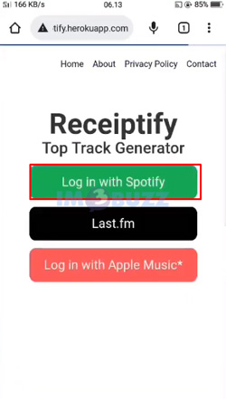 3 Tap Login With Spotify
